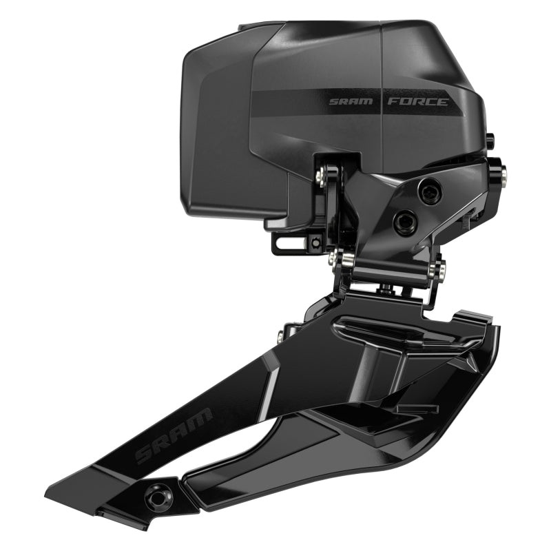 Force AXS Wide eTap Front Derailleur – 2×12-Speed Braze-On Battery Not Included Iridescent Gray D2