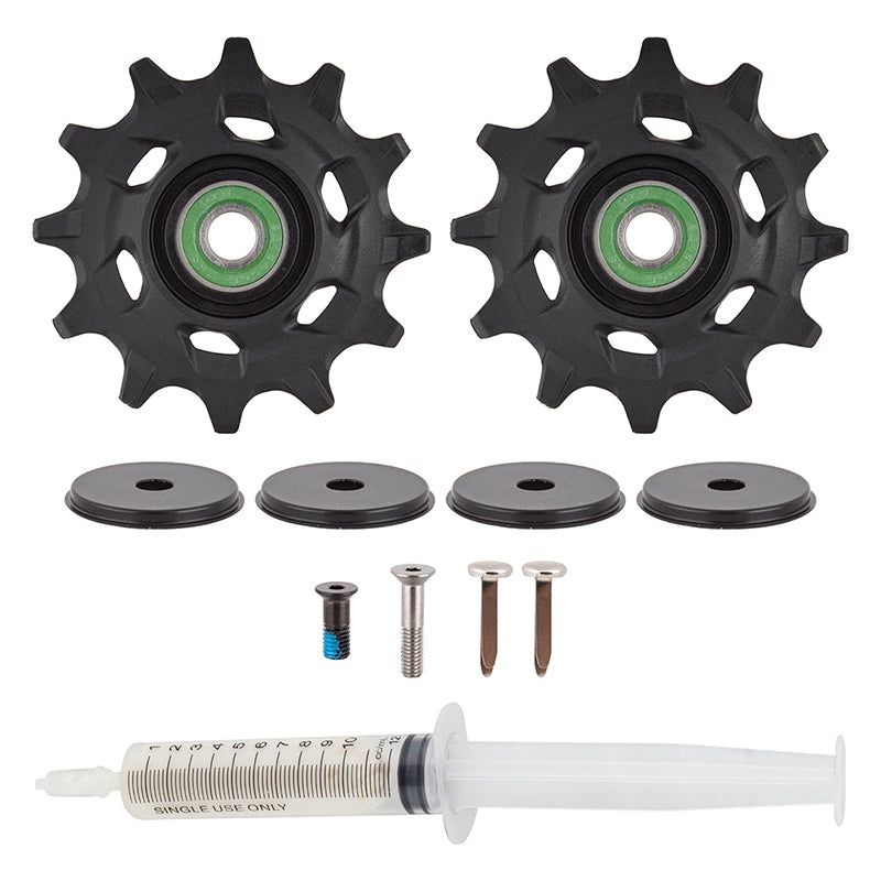 Red eTap AXS Rear Derailleur Pulley Kit – 12 Speed Ceramic