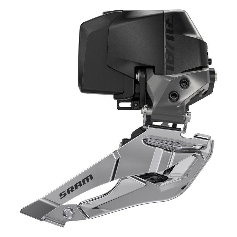 Rival eTap AXS Wide Front Derailleur – 2×12-Speed Braze-on Battery Not Included BLK D1