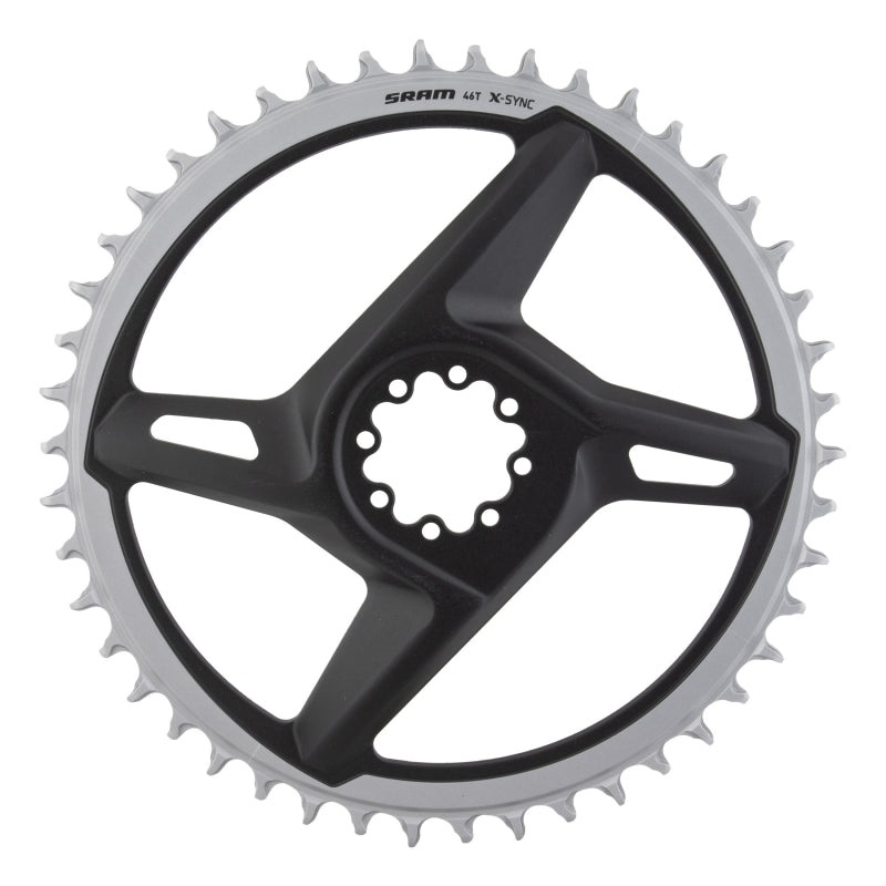 X-Sync Road Direct Mount Chainring RED/Force – 46t 12-Speed 8-Bolt Direct Mount Gray