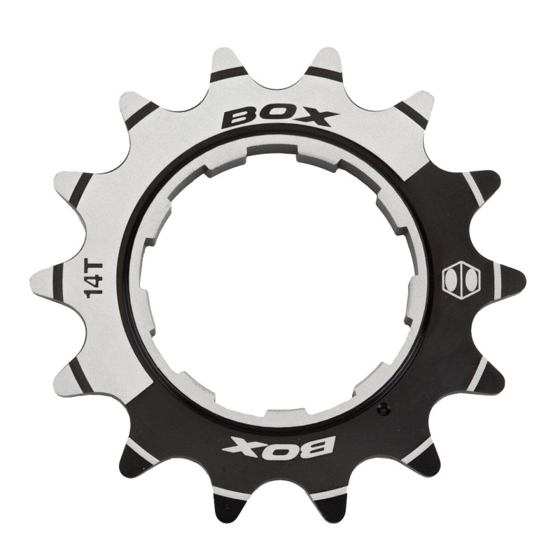 Box One 3/32″ CNC AL 7075 Cog Black – 14t
