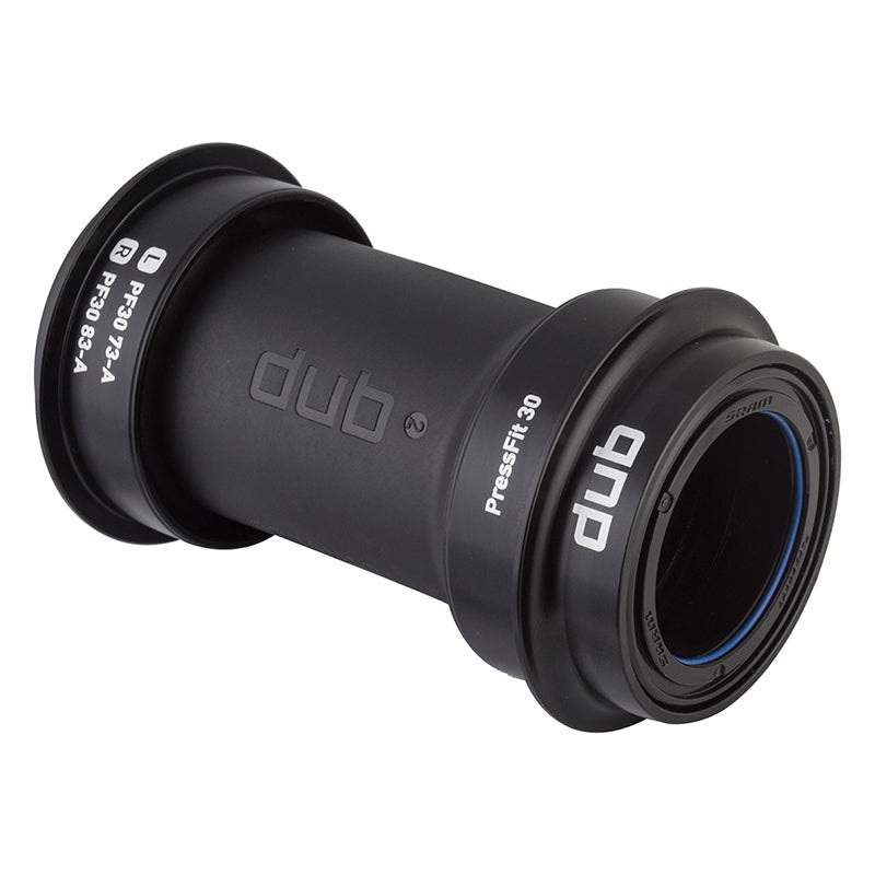 DUB PressFit30 Bottom Bracket – PF30A 73mm Road Black