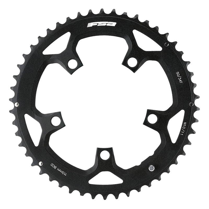Pro Road Chainring – 50t 110 BCD Aluminum N11 Black