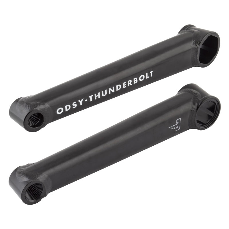 Thunderbolt Crankset – 175mm Left Hand Drive Rust Proof Black