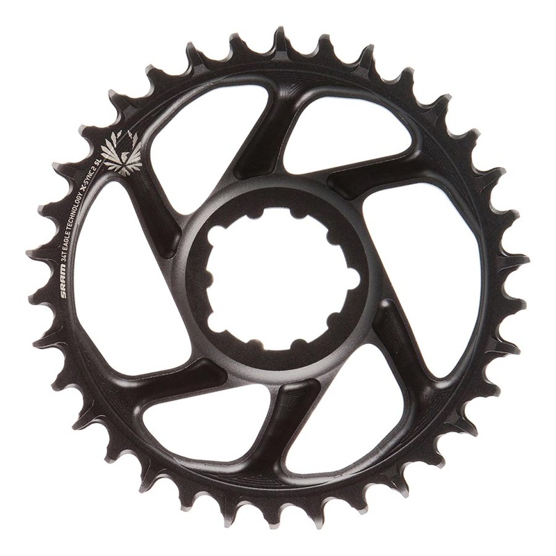 X-SYNC 2 SL XX1 Eagle Lunar Grey 6mm Chainring Teeth: 34 Speed: 12 BCD: Direct Mount Single Alloy Grey
