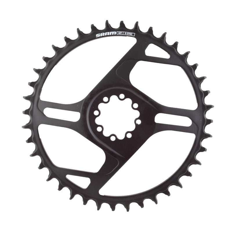 X-Sync Apex 1x Steel Chainring 8-bolt 40t Black