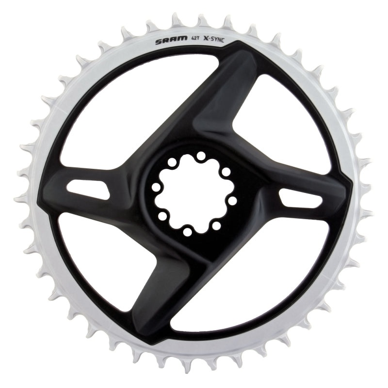 X-Sync Road Direct Mount Chainring RED/Force – 42t 12-Speed 8-Bolt Direct Mount Gray