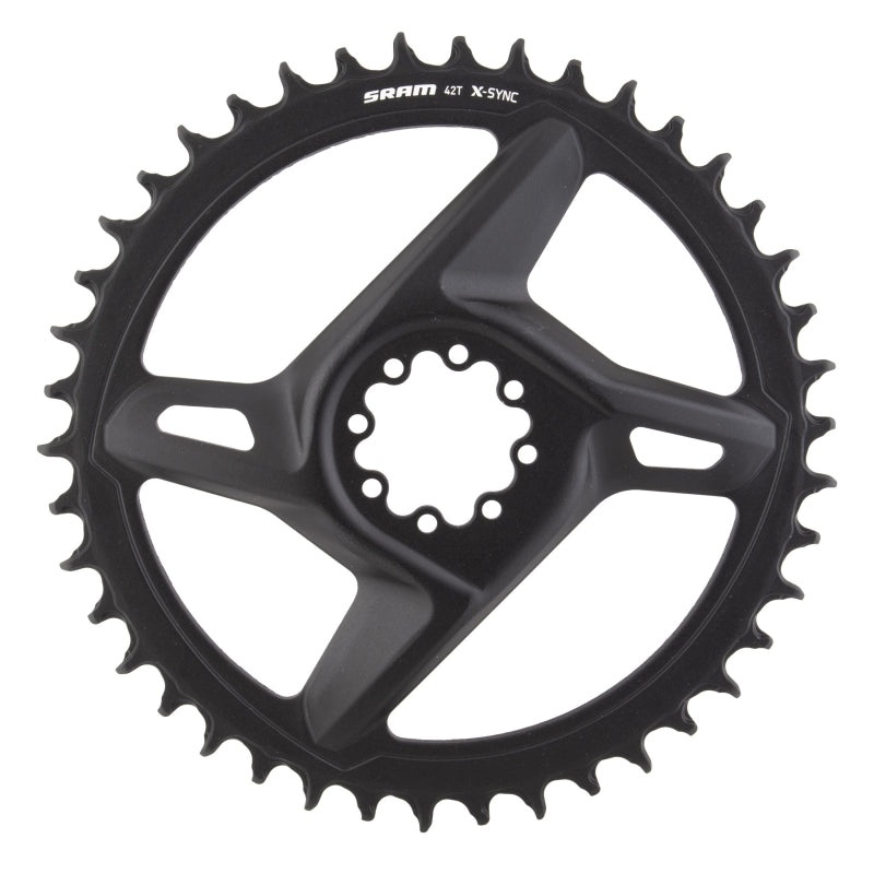 X-Sync Road Direct Mount Chainring Rival – 42t 12-Speed 8-Bolt Direct Mount BLK