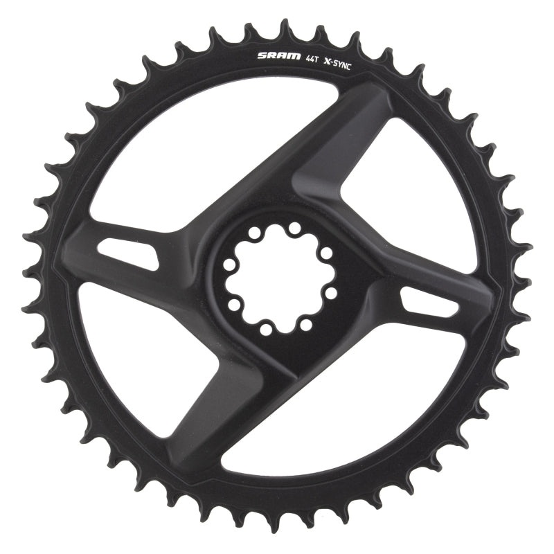 X-Sync Road Direct Mount Chainring Rival – 44t 12-Speed 8-Bolt Direct Mount BLK