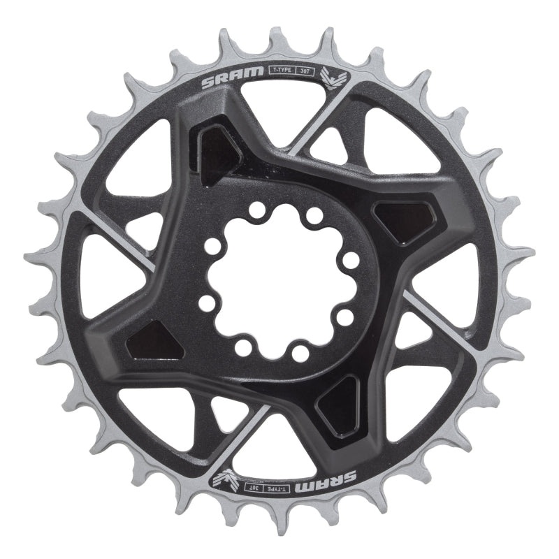 X0 Eagle T-Type Direct Mount Chainring – 30t 12-Speed 8-Bolt Direct Mount 3mm Offset Aluminum BLK D1