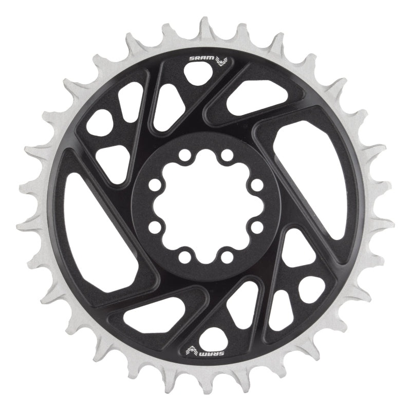 XX Eagle T-Type Direct Mount Chainring – 30t 12-Speed 8-Bolt Direct Mount 3mm Offset Aluminum BLK D1