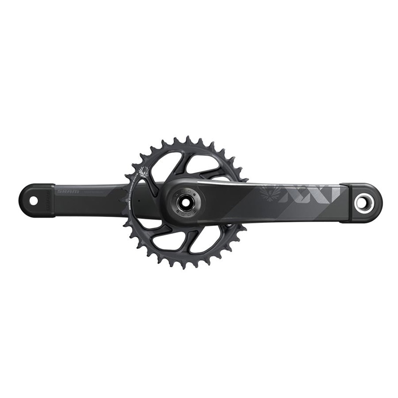 XX1 Eagle DUB Crankset Speed: 11/12 Spindle: 28.99mm BCD: Direct Mount 34 DUB 170mm Cannondale AI Black
