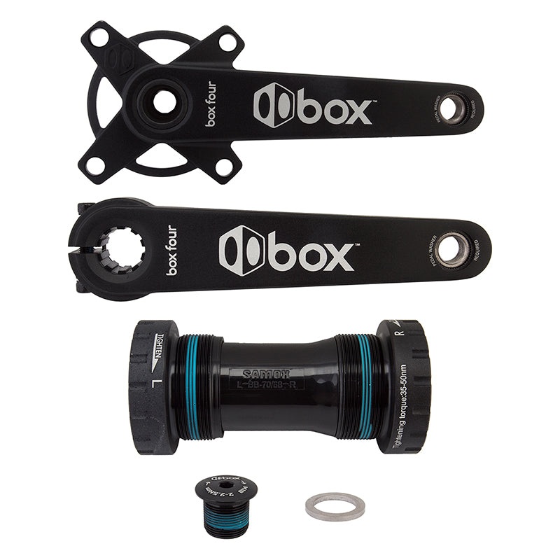 Box Four Crankset with BB 165mm – Black