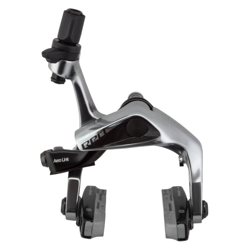 Red AXS Rear Road Brake Caliper 10mm Nut Pad Compound Carbon Rims D1