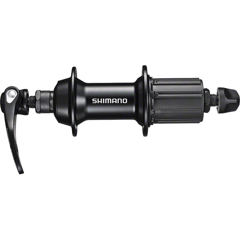 FH-RS400 Rear Hub – QR x 130mm Rim Brake HG 11 Road Black 36H