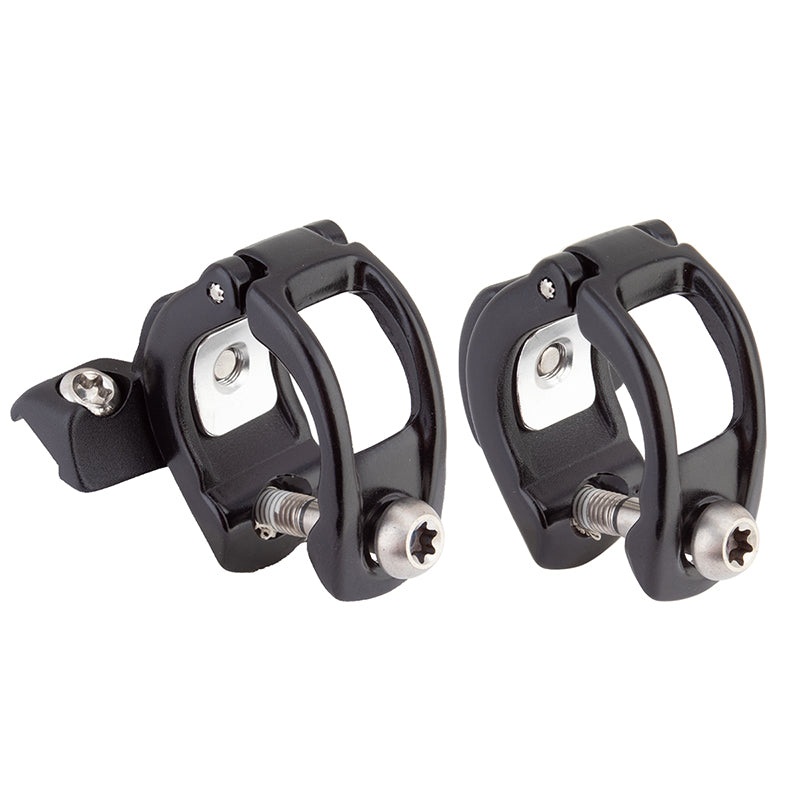 MatchMaker X Cockpit Clamp – Pair Black with Ti Bolts