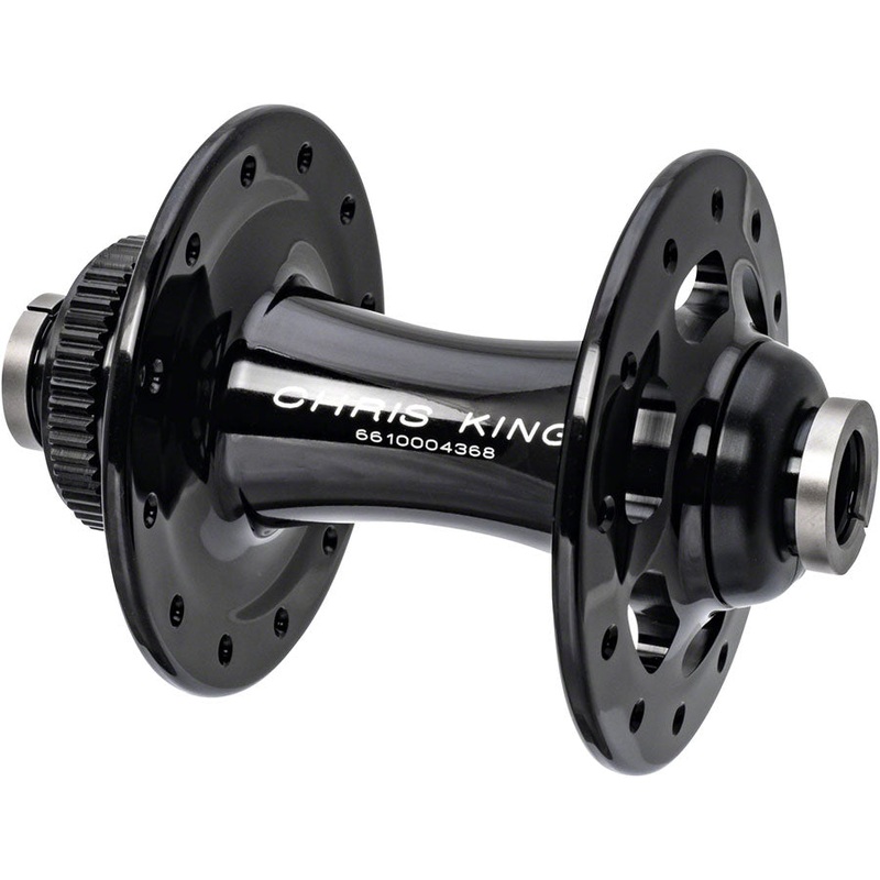 R45D Front Hub – 12 x 100mm Center-Lock Black 28H