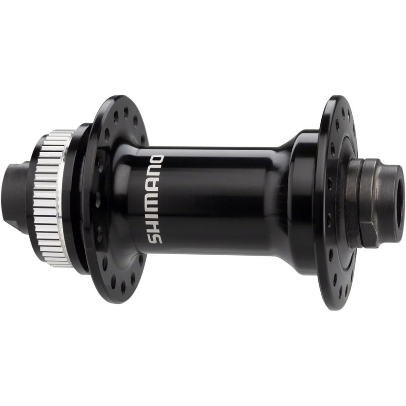 HB-RS470 Front Hub – 12 x 100mm Center-Lock Black 32h