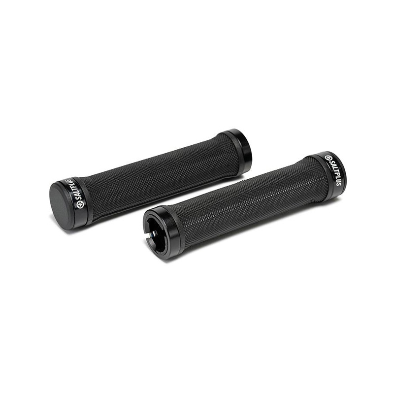 Plus Locked Grips 136mm Black Pair