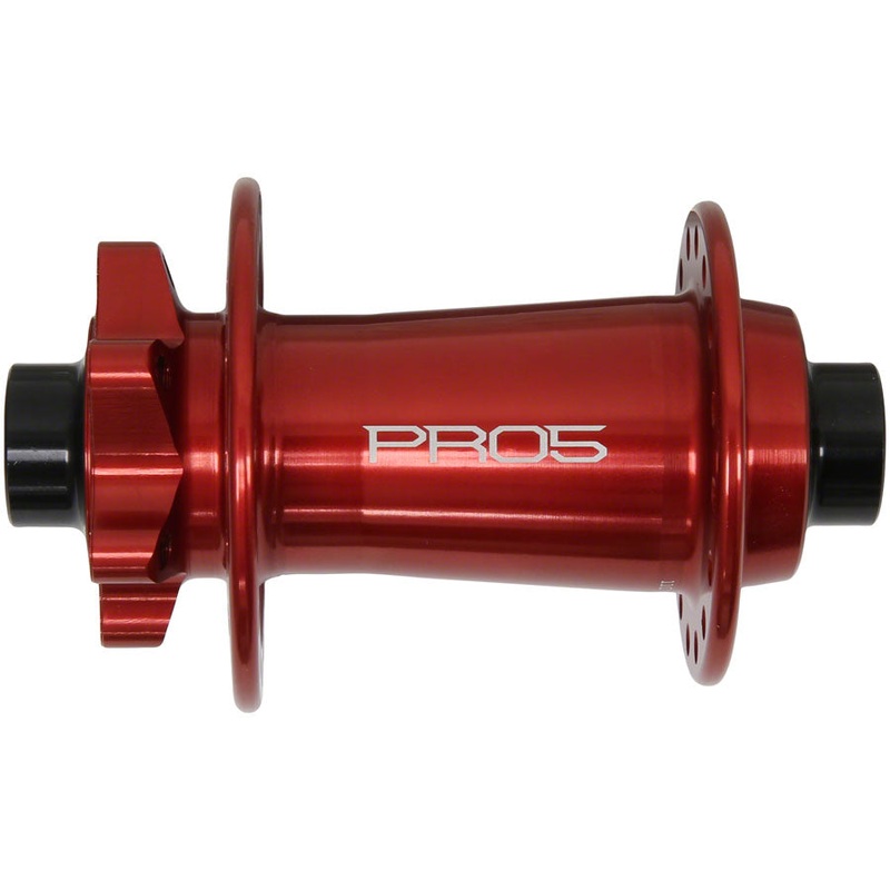 Pro 5 Front Hub – 15 x 110mm 6-Bolt Red 32H