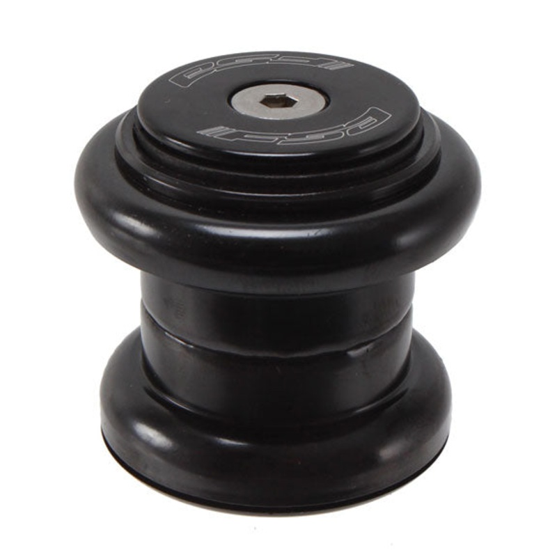 TH-855 1-1/8″ BLK Threadless Headset BLK 5/32×20 Caged balls