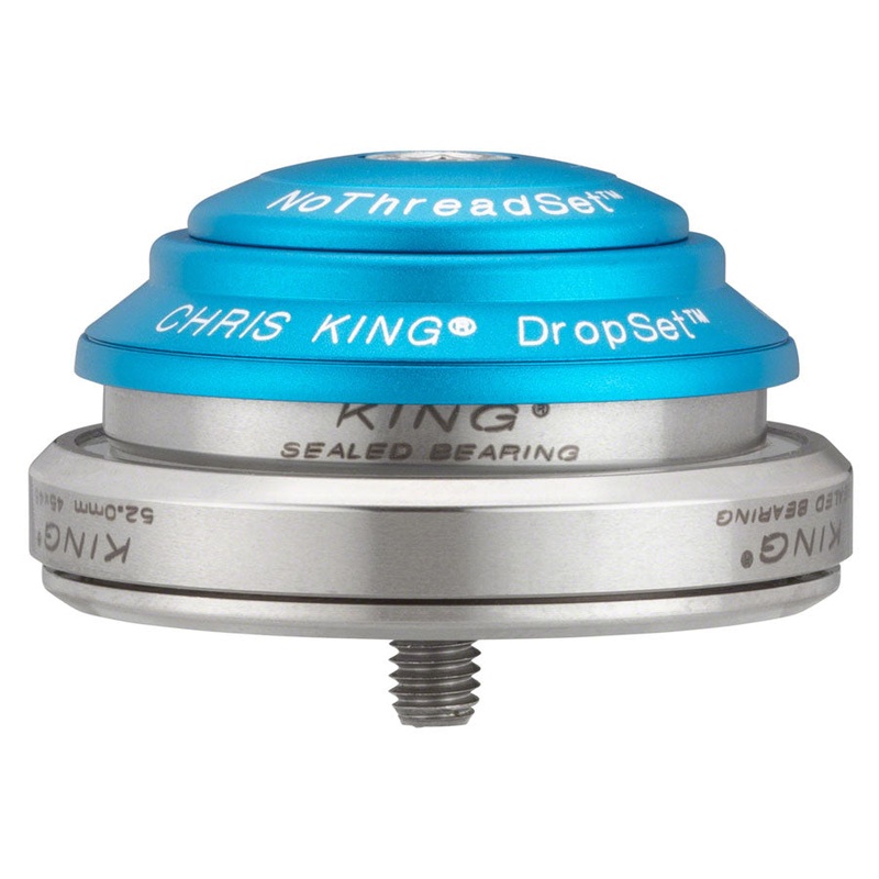 DropSet 2 Headset – 1-1/8 – 1.5″ 42/52mm 45 Deg Matte Turquoise