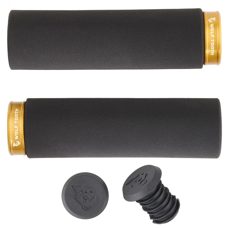 Fat Paw Lock-on Grips – Black/Gold