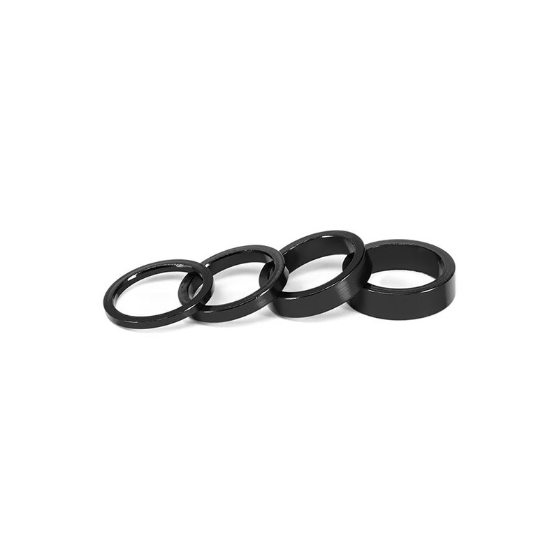 Headset Spacer Headset Spacer 1-1/8 Height: 3mm/5mm/8mm/10mm 6061-T6 Aluminum Black
