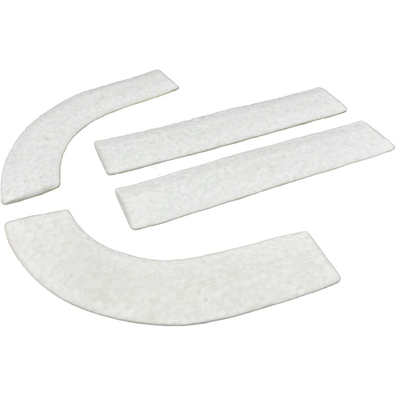 Pro Anti-Vibration Handlebar Pad Set – eTPU Foam For Drop Bars White