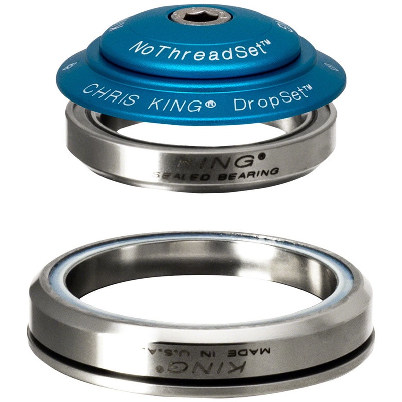 DropSet 5 Headset – 1-1/8″ 42/52mm 45 Deg Matte Turquoise