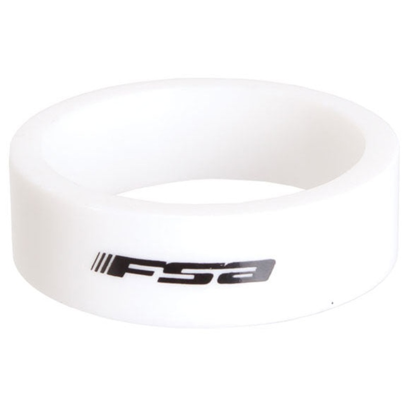 PolyCarb Headset Spacer 1-1/8″x10mm White 10/Count