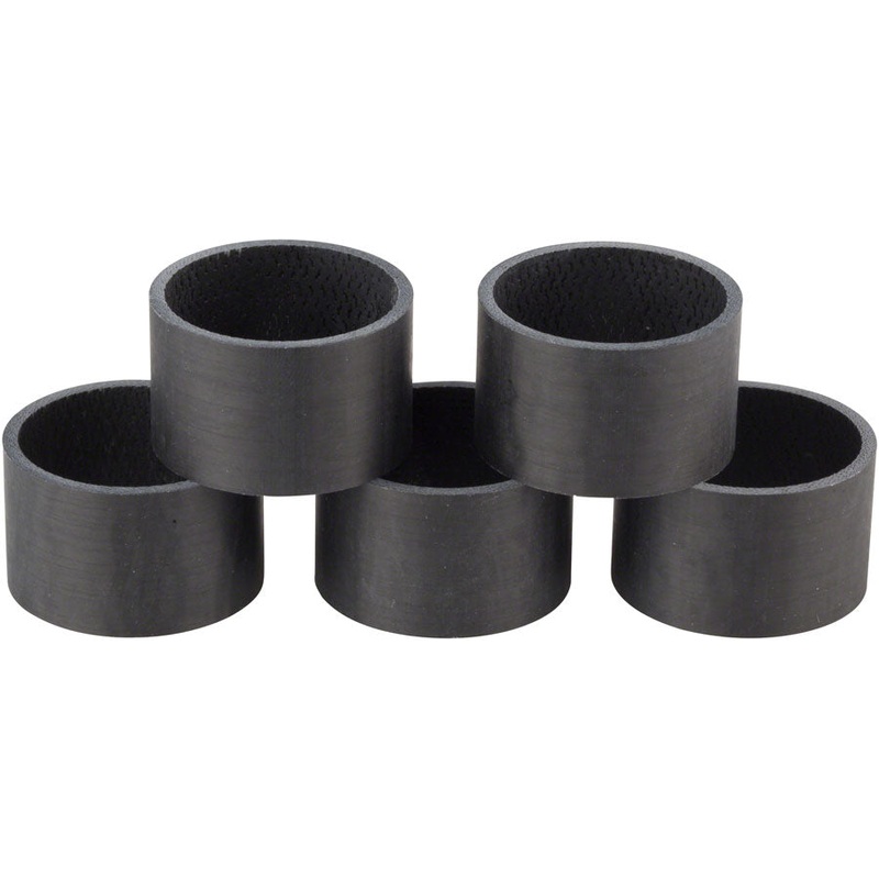 WHISKY 20mm UD Carbon Spacer Matte Black 5-pack