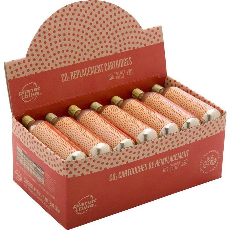 CO2 Cartridges – 16g – Threaded (Box of 20)