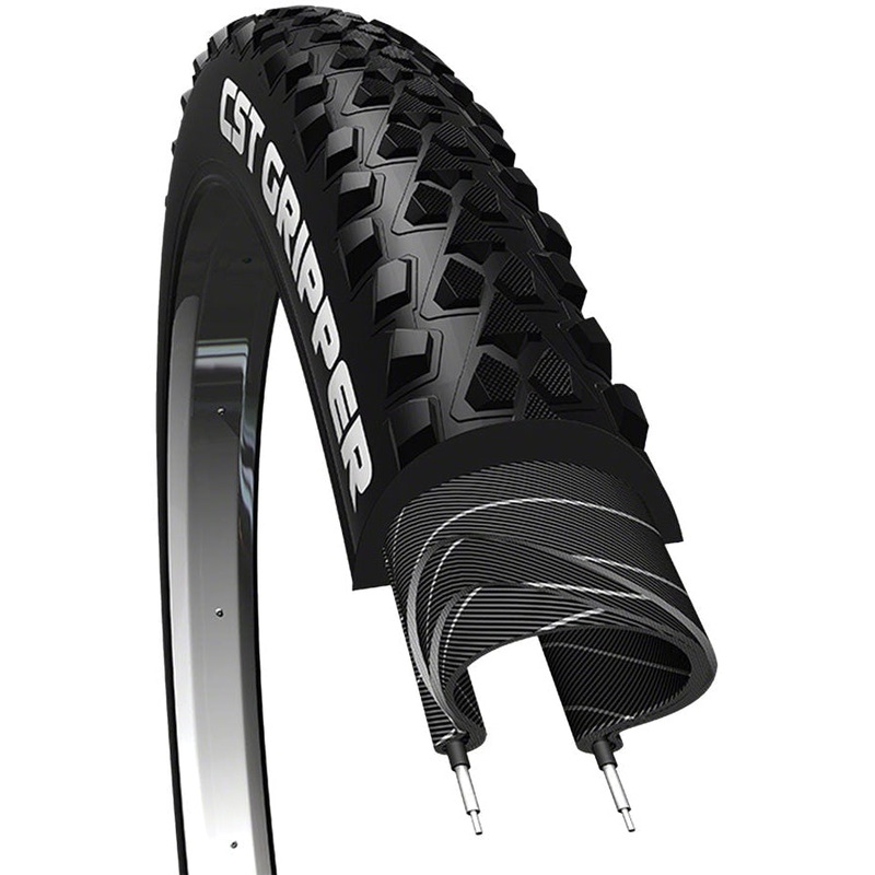 Jack Rabbit Mountain Bike Tire – 29 x 2.1, Clincher, Wire, Black 26 x 2.1″