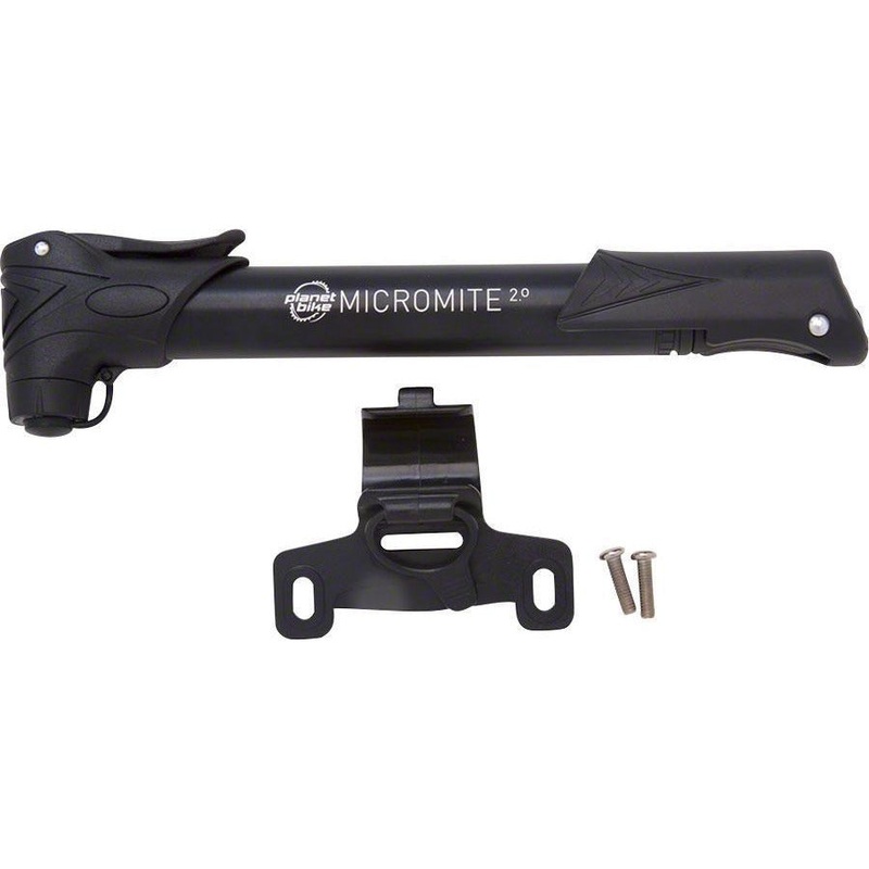 Micro Mite II Dual Stage Mini Bike Frame Pump
