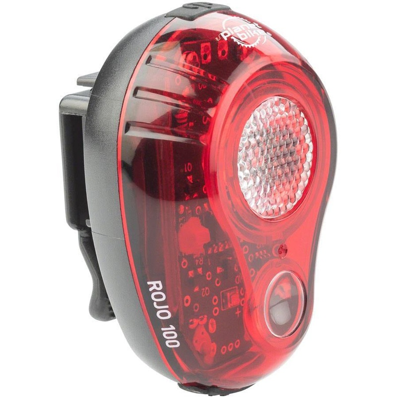 Rojo 100 Bike Taillight – USB Rechargeable, Red
