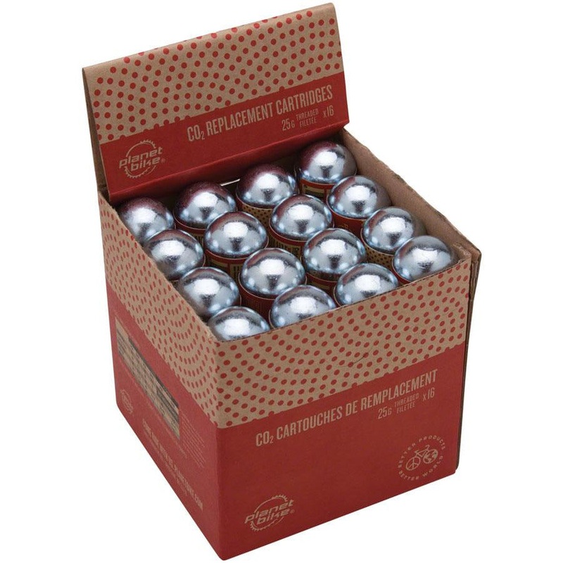 Threaded CO2 Cartridges – 25g – Box of 16 25 Grams