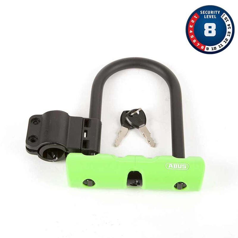 Ultra 410 Mini U-Lock 12mm 5.5″ x 5.9″ SH34 Green