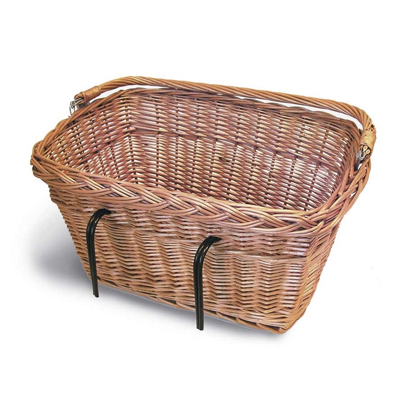 Davos Front/Rear Basket Varnished Natural