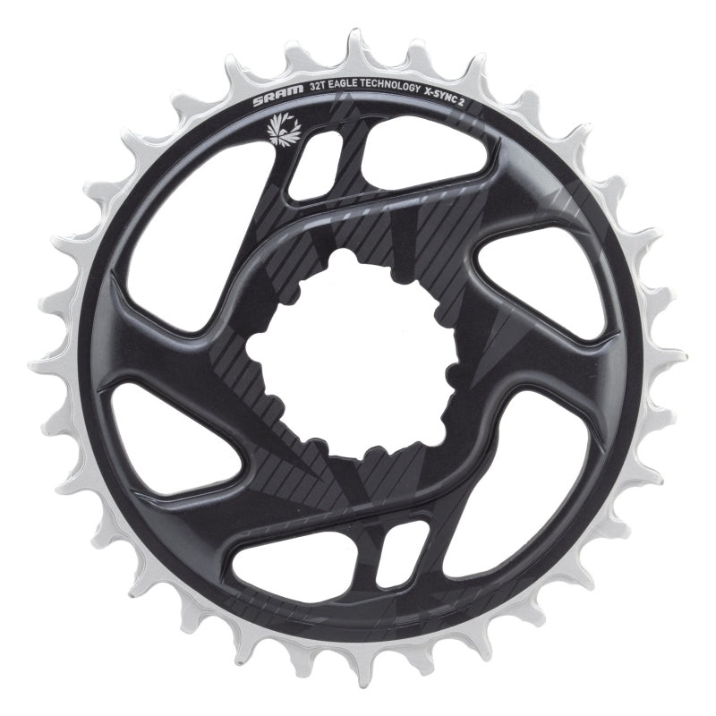 Eagle X-SYNC 2 Direct Mount Chainring – 32t Direct Mount 3mm Offset For Boost Lunar Grey