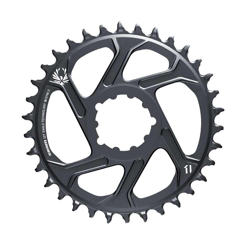 Eagle X-SYNC 2 Direct Mount Chainring – 32t Direct Mount 3mm Offset For Boost Lunar/Polar Grey