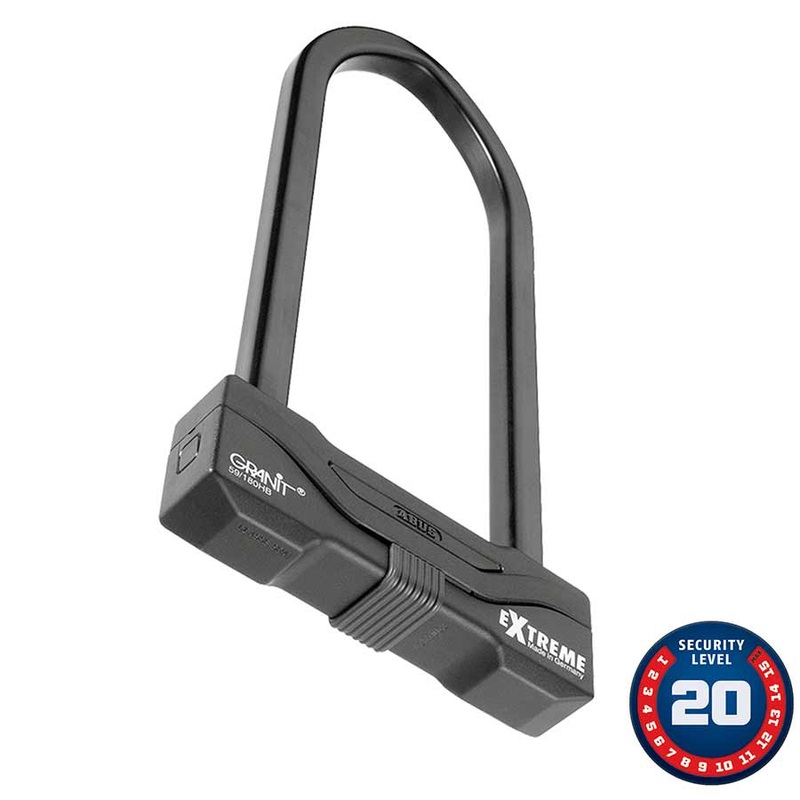 Granit Extreme XPlus 59 U-Lock Key 16mm 11.1cm x 26.0cm 4.3″ x 10.2″ Black