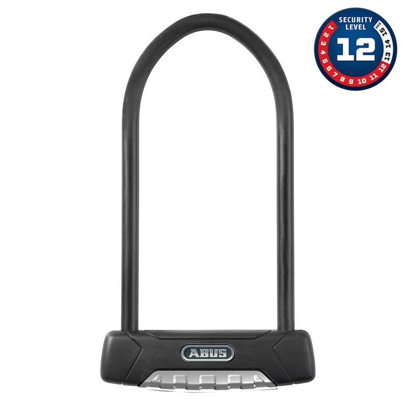 Granit Plus 470 U-Lock Key 12mm 15.0cm x 23.0cm 5.9″ x 9″ USH Black