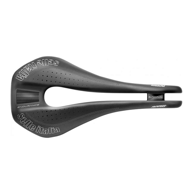 Novus SuperFlow Endurance S Saddle 282 x 138mm Men 288g Black