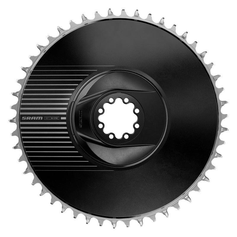 RED Aero X-Sync Chainring – 50t 12-Speed 8-Bolt Direct Mount Black E1