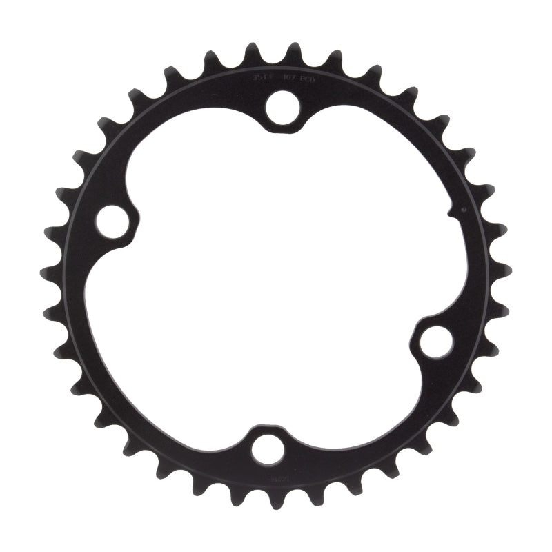 Rival 2×12-Speed Inner Chainring – 35t 107 BCD BLK For use 48t Outer