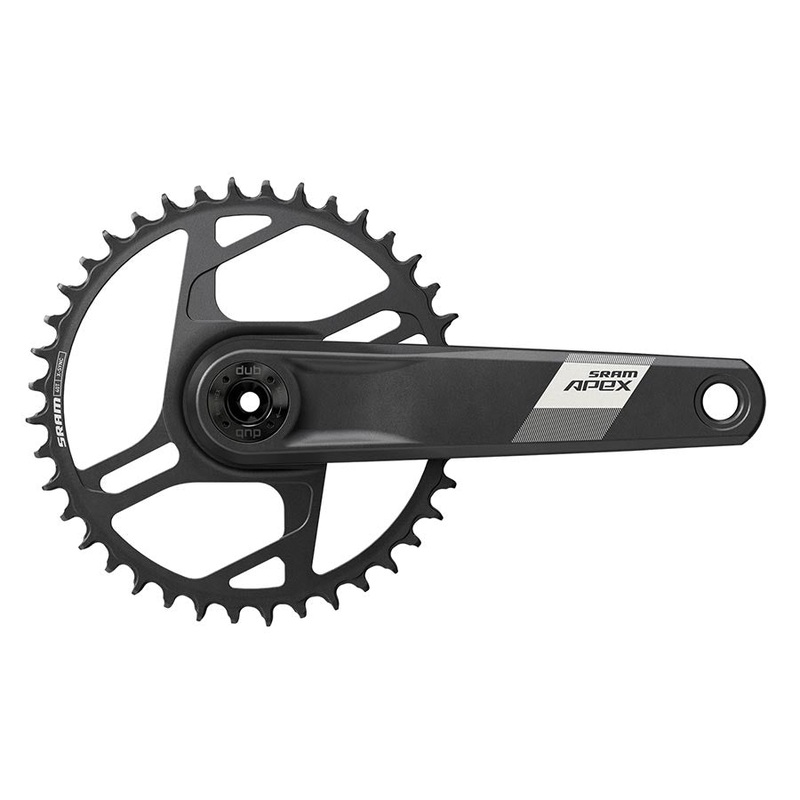 Apex 1 Wide Crankset – 160mm 12-Speed 40t Direct Mount DUB Spindle Interface BLK D1