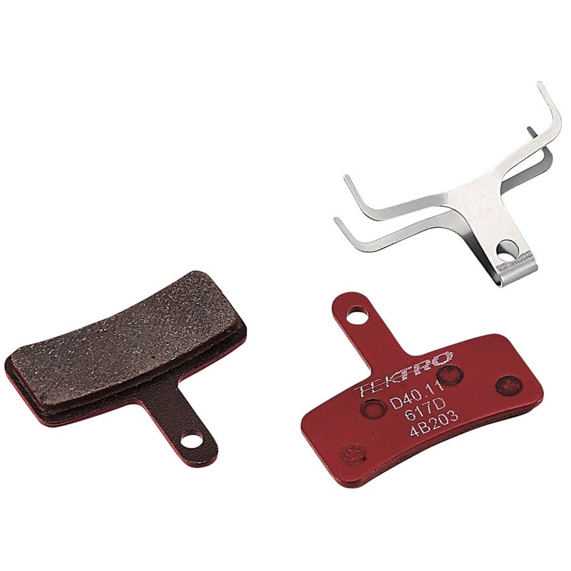 D40.11 Disc Brake Pad – Metal/Ceramic Compound For Use Dorado HD-E710 Disc Brakes Red
