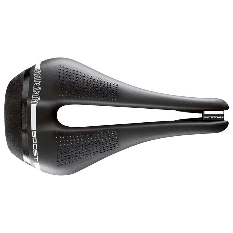 Novus Boost Superflow Saddle 256 x 135mm 240g Black