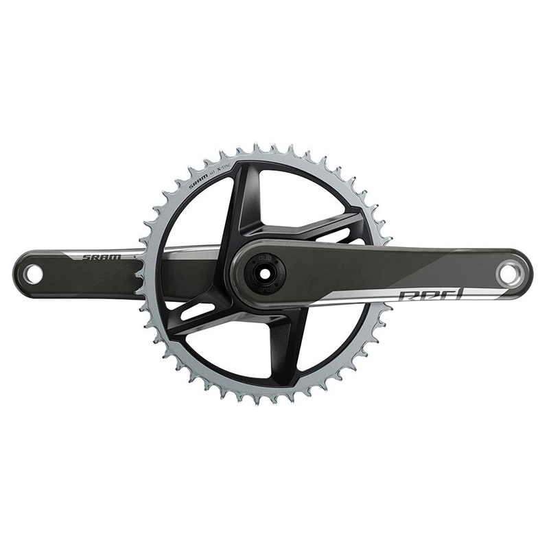 Red 1 AXS Direct Mount Crankset Speed: 12 Spindle: 28.99mm BCD: Direct Mount 46 DUB 167.5mm Black Road